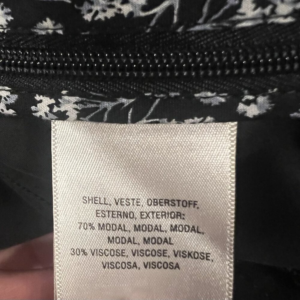 Anthropologie Women’s Pants Small Size Black Elastic Waist Pockets High Rise - Picture 9 of 12